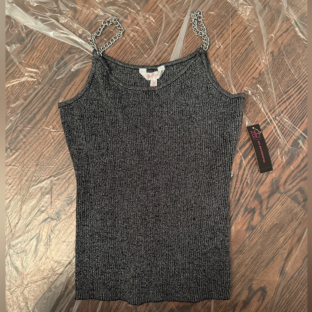 No Boundaries Ribbed Tank Top